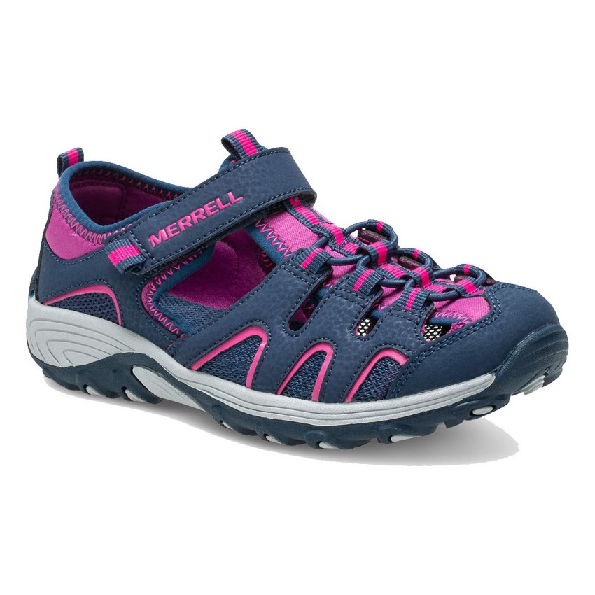 Sandales Merrell Hydro H2O Hiker Bleu Marine/Rose Enfant | X.R.MFSY